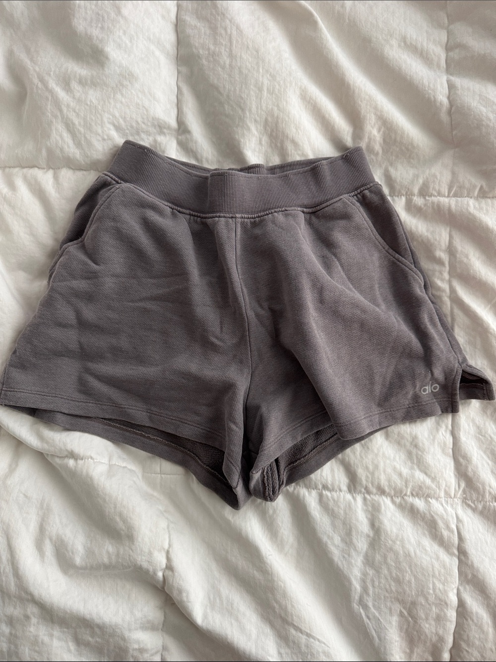 ALO Yoga Women's Charcoal Shorts xs